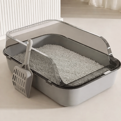 Cat Litter Box with Splash Guard