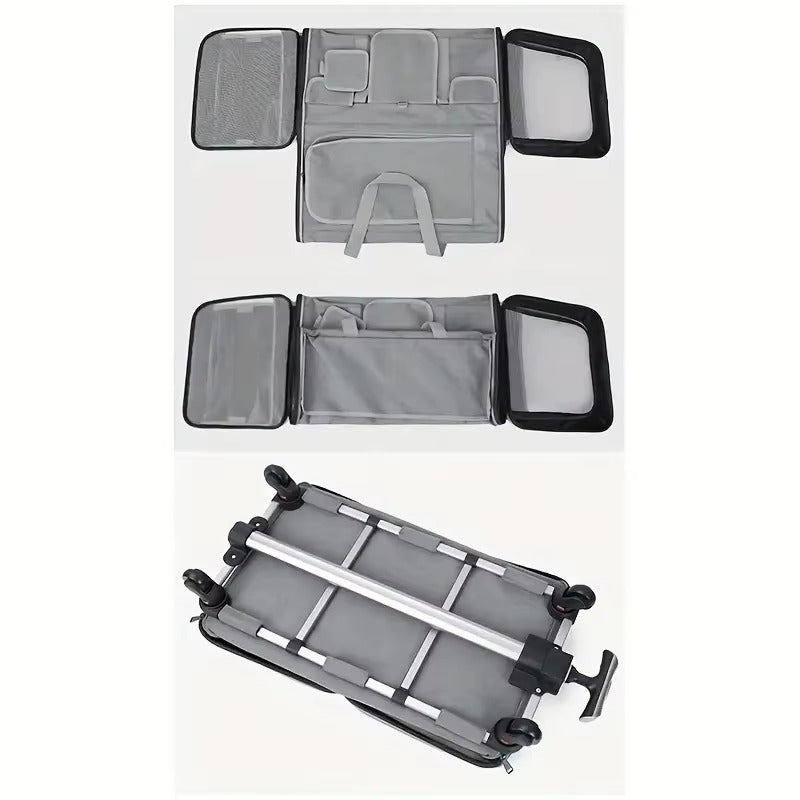 Foldable Pet Trolley Travel Bag