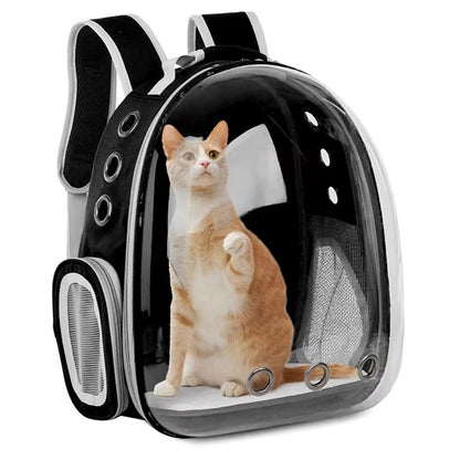 Breathable Space Capsule Pet Backpack for Cats & Puppies