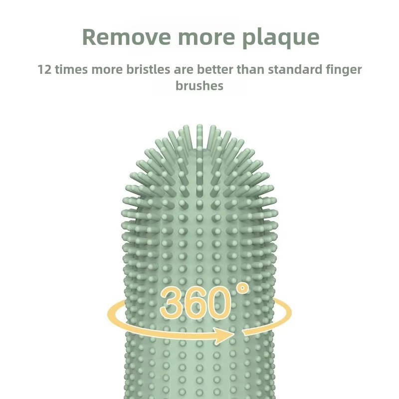 UltraSoft 360° Silicone Finger Toothbrush