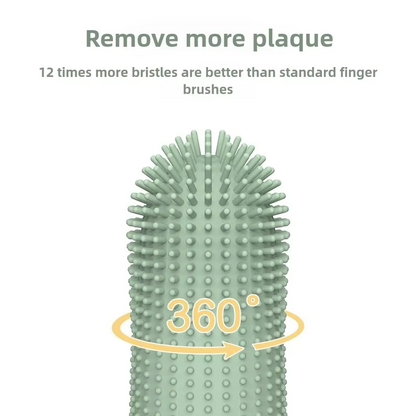 UltraSoft 360° Silicone Finger Toothbrush