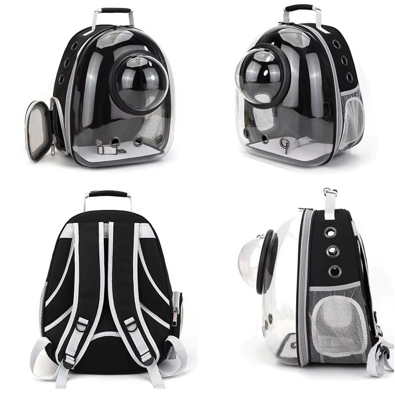 Breathable Space Capsule Pet Backpack for Cats & Puppies