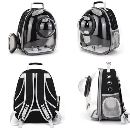Breathable Space Capsule Pet Backpack for Cats & Puppies