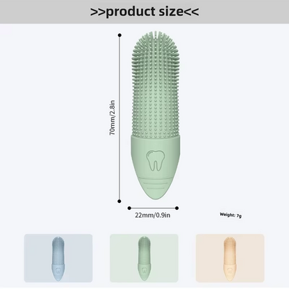 UltraSoft 360° Silicone Finger Toothbrush