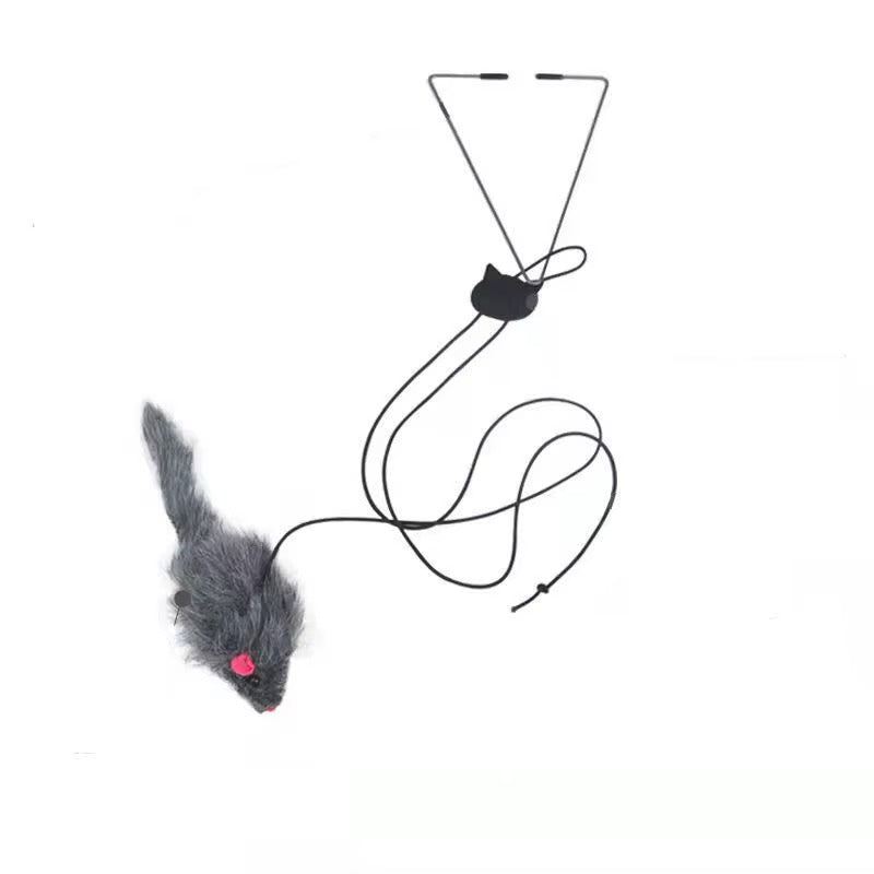 Hanging Mouse Teaser Cat Toy